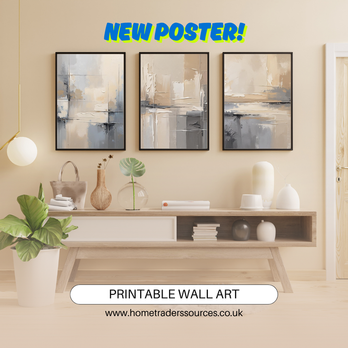 Abstract Digital Art - 3pc Set
