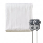 Queen Electric Heated Polyester Mattress Pad with Dual Dial Controls - Home Traders Sources