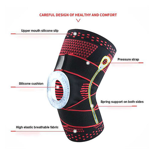 Bandage silicon Knit Kneepad - Home Traders Sources