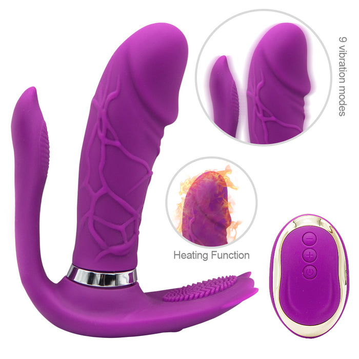Pleasure Licking Wearable Vibrator Smooth Flexible Silicone - Home Traders Sources