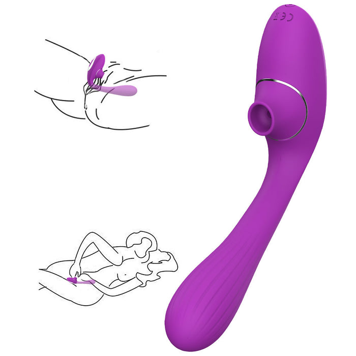 7 Frequency Clitorial Tongue Sucking Oral Simulator Toy - Home Traders Sources