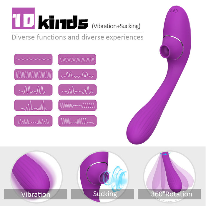 7 Frequency Clitorial Tongue Sucking Oral Simulator Toy - Home Traders Sources