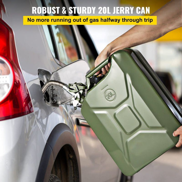 5.3 Gal / 20L Portable American Jerry Can Petrol Diesel Storage Can - Home Traders Sources