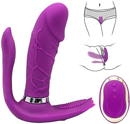 Pleasure Licking Wearable Vibrator Smooth Flexible Silicone - Home Traders Sources
