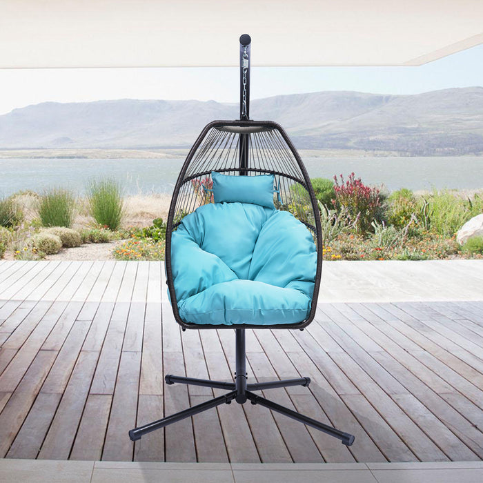 Hanging Egg Swing Chair with Stand - Home Traders Sources