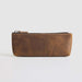 The Pallavi | Handmade Leather Pencil Case - Leather Makeup Bag - Home Traders Sources