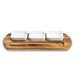 Charcuterie/ Serving Tray w/ 3 square ceramic bowls - Home Traders Sources