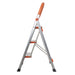 330 lbs Load Capacity  Folding Platform Stool Non-slip 3 Step Aluminum Ladder XH - Home Traders Sources