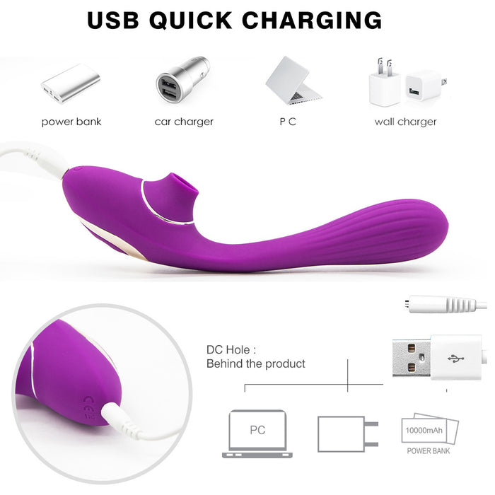 7 Frequency Clitorial Tongue Sucking Oral Simulator Toy - Home Traders Sources