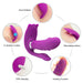 Pleasure Licking Wearable Vibrator Smooth Flexible Silicone - Home Traders Sources