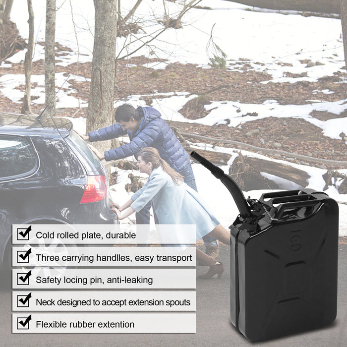 5.3 Gal / 20L Portable American Jerry Can Petrol Diesel Storage Can - Home Traders Sources