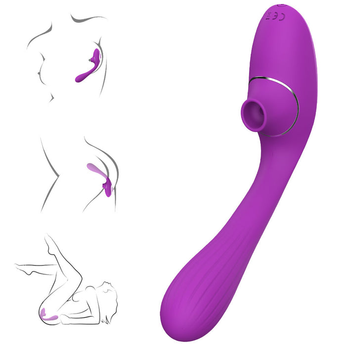 7 Frequency Clitorial Tongue Sucking Oral Simulator Toy - Home Traders Sources