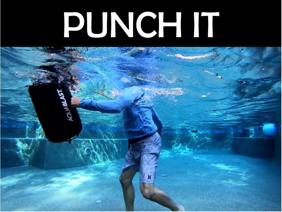 Aqua Blast 20-Liter Portable Fitness & Punching Bag for Swimming Pools - Home Traders Sources