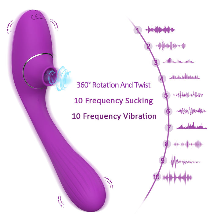 7 Frequency Clitorial Tongue Sucking Oral Simulator Toy - Home Traders Sources
