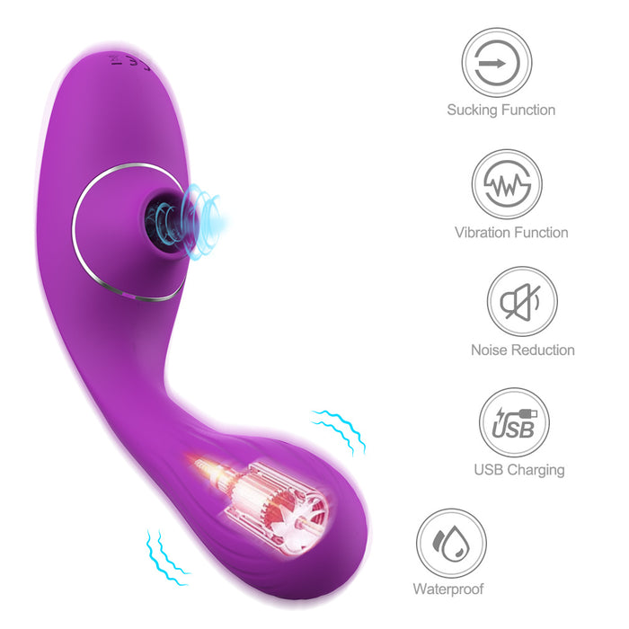 7 Frequency Clitorial Tongue Sucking Oral Simulator Toy - Home Traders Sources