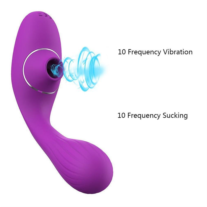 7 Frequency Clitorial Tongue Sucking Oral Simulator Toy - Home Traders Sources
