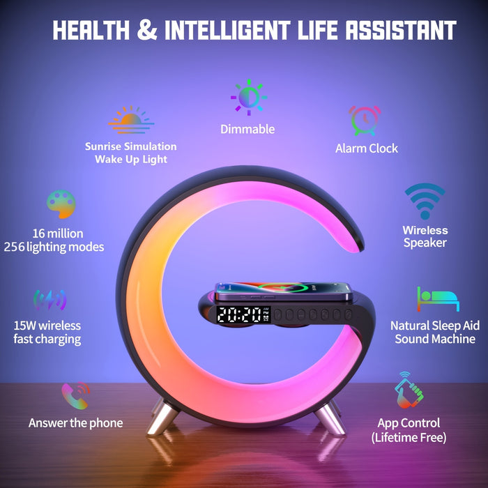 Light Bar Smart Light Sunrise Alarm Clock - Home Traders Sources